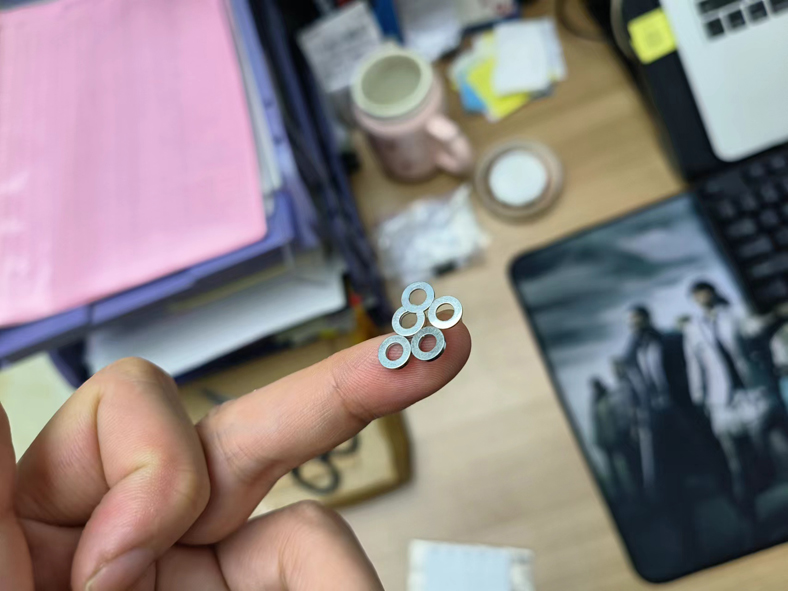 超薄环形钕磁铁，0.5mm厚