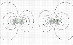 圆环形磁铁的磁感线分布图参考,圆环磁铁磁极位置介绍